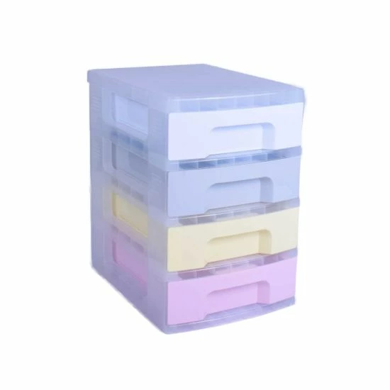 Really Useful Storage Drawer Unit Pastel 4x7 Litre 4 Really Useful Storage Drawer Unit Pastel 4x7 Litre - Image 2