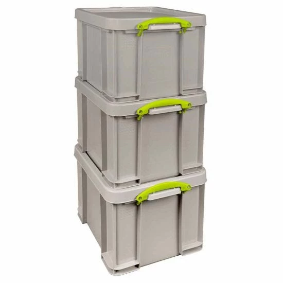 Really Useful Box Recycled 35 Litre Pack Of 3 3 Really Useful Box Recycled 35 Litre Pack Of 3