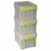Really Useful Box Recycled 3 Litre Pack Of 3 -office furniture shop 0161208728 1