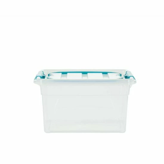 Whitefurze Carry Box With Handles 7 Litre Clear 4 Whitefurze Carry Box With Handles 7 Litre Clear - Image 2