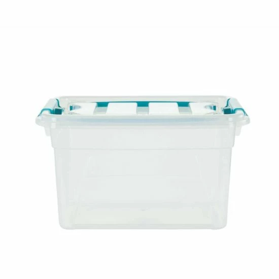 Whitefurze Carry Box With Handles 13 Litre Clear 4 Whitefurze Carry Box With Handles 13 Litre Clear - Image 2