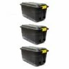 Strata Heavy Duty Storage Box With Wheels 75 Litre Pack Of 3 2 Strata Heavy Duty Storage Box With Wheels 75 Litre Pack Of 3 -office furniture shop 0161306331 1 2