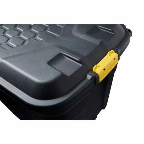 Strata Heavy Duty Storage Box With Wheels 75 Litre Pack Of 3 4 Strata Heavy Duty Storage Box With Wheels 75 Litre Pack Of 3 - Image 2
