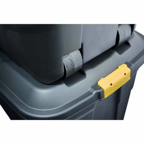 Strata Heavy Duty Storage Box With Wheels 75 Litre Pack Of 3 5 Strata Heavy Duty Storage Box With Wheels 75 Litre Pack Of 3 - Image 3