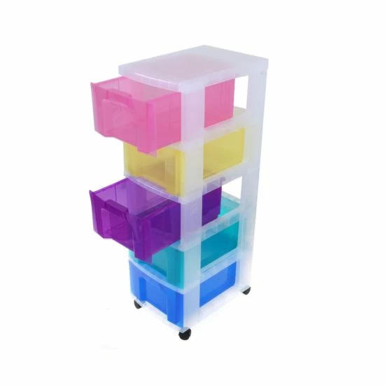 Really Useful Storage Unit 5 X 12 Litre Drawer 4 Really Useful Storage Unit 5 X 12 Litre Drawer - Image 2