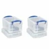 Really Useful Box 3 Litre Pack Of 2 2 Really Useful Box 3 Litre Pack Of 2 -office furniture shop 0164400001 3