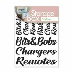 Storage Stickers Bits And Bobs
