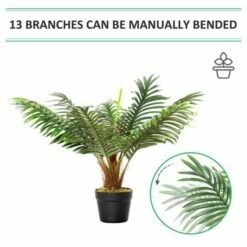 60cm Artificial Palm Plant -office furniture shop 0909070048 4