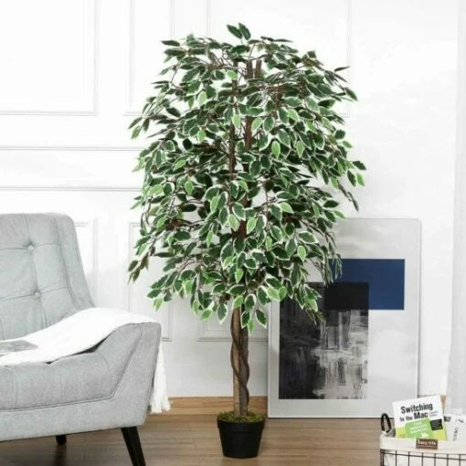 160cm Artificial Ficus Tree 5 160cm Artificial Ficus Tree -office furniture shop 0909070049