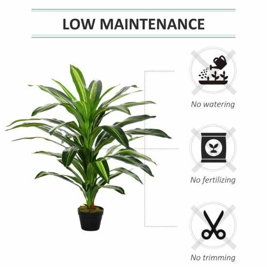110 Cm Artificial Dracaena Plant 7 110 Cm Artificial Dracaena Plant - Image 5