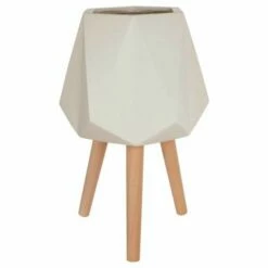 Interiors By PH Large Multi-Faceted Planter White