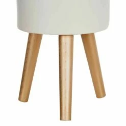 Interiors By PH Small White And Gold Planter -office furniture shop 0909080010 3