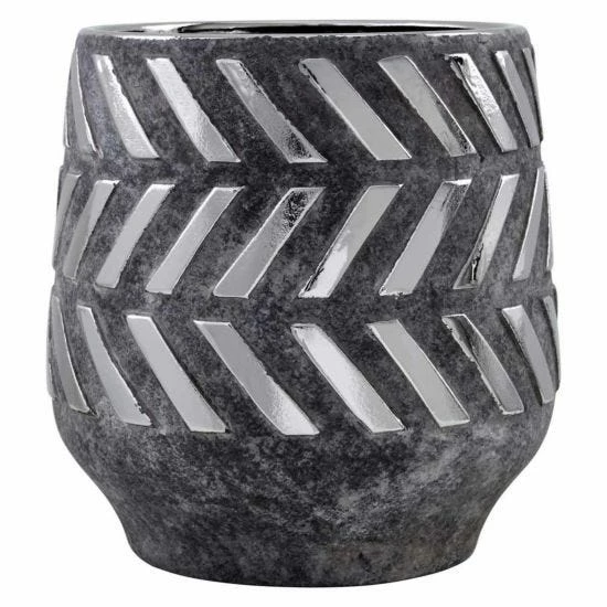 Interiors By PH Geometric Ceramic Planter 4 Interiors By PH Geometric Ceramic Planter - Image 2