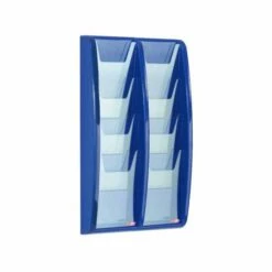 Metroplan Panorama Wall Mounted Leaflet Dispenser 8 X A5 -office furniture shop 0999700066