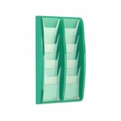 Metroplan Panorama Wall Mounted Leaflet Dispenser 8 X A5 -office furniture shop 0999700067