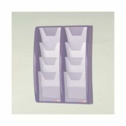 Metroplan Panorama Wall Mounted Leaflet Dispenser 8 X A5 -office furniture shop 0999700069
