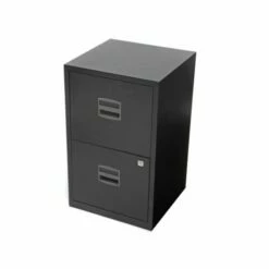 Bisley Metal Filing Cabinet 2 Drawer A4 H670xW410xD400mm