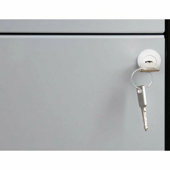 Pierre Henry Metal 2 Drawer Maxi Filing Cabinet A4 6 Pierre Henry Metal 2 Drawer Maxi Filing Cabinet A4 - Image 4