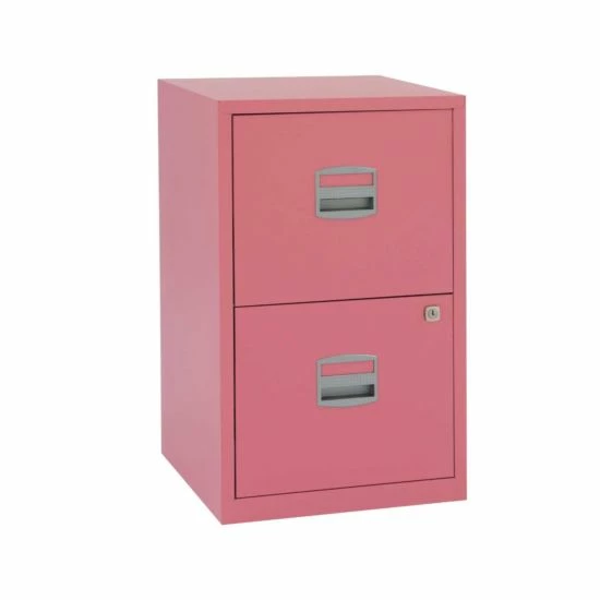 Bisley Metal Filing Cabinet 2 Drawer A4 11 Bisley Metal Filing Cabinet 2 Drawer A4 - Image 9