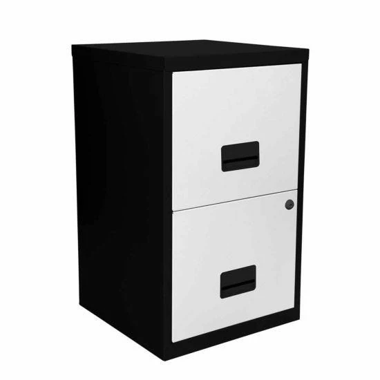 Pierre Henry Metal 2 Drawer Maxi Filing Cabinet A4 8 Pierre Henry Metal 2 Drawer Maxi Filing Cabinet A4 - Image 6