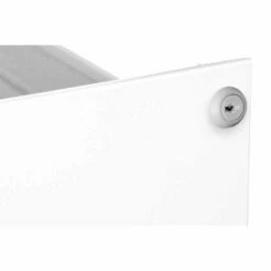 Pierre Henry A4 4 Drawer Maxi Filing Cabinet Silver And White -office furniture shop 1010090002 5