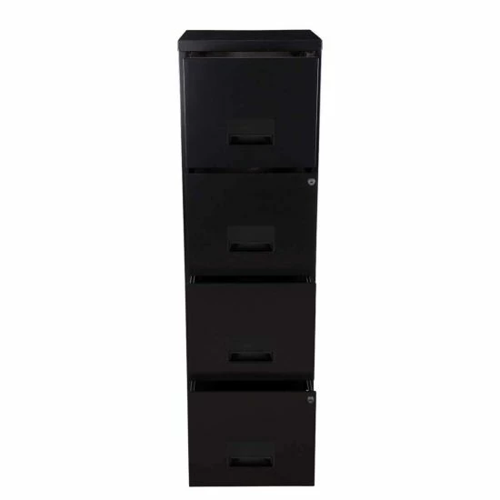Pierre Henry A4 4 Drawer Maxi Filing Cabinet Black 5 Pierre Henry A4 4 Drawer Maxi Filing Cabinet Black - Image 3