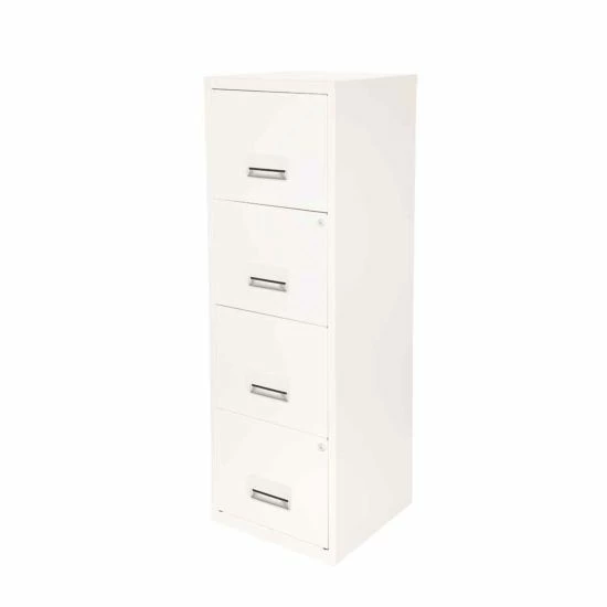 Pierre Henry A4 4 Drawer Maxi Filing Cabinet Bright White 5 Pierre Henry A4 4 Drawer Maxi Filing Cabinet Bright White - Image 3