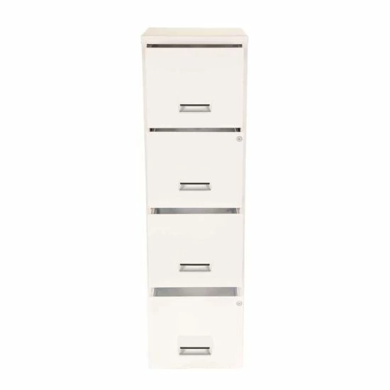 Pierre Henry A4 4 Drawer Maxi Filing Cabinet Bright White 8 Pierre Henry A4 4 Drawer Maxi Filing Cabinet Bright White - Image 6