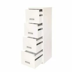 Pierre Henry A4 4 Drawer Maxi Filing Cabinet Bright White 16 Pierre Henry A4 4 Drawer Maxi Filing Cabinet Bright White -office furniture shop 1010090020 5