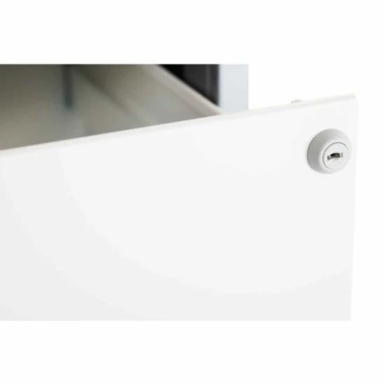 Pierre Henry A4 4 Drawer Maxi Filing Cabinet Bright White 9 Pierre Henry A4 4 Drawer Maxi Filing Cabinet Bright White - Image 7