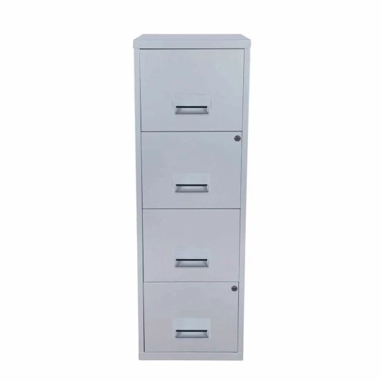 Pierre Henry 4 Drawers Maxi Filing Cabinet Silver 3 Pierre Henry 4 Drawers Maxi Filing Cabinet Silver