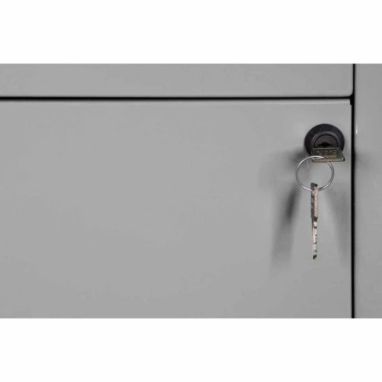 Pierre Henry 4 Drawers Maxi Filing Cabinet Silver 10 Pierre Henry 4 Drawers Maxi Filing Cabinet Silver - Image 8