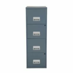 Pierre Henry A4 4 Drawer Maxi Filing Cabinet Dark Grey