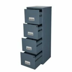 Pierre Henry A4 4 Drawer Maxi Filing Cabinet Dark Grey 16 Pierre Henry A4 4 Drawer Maxi Filing Cabinet Dark Grey -office furniture shop 1010090252 5
