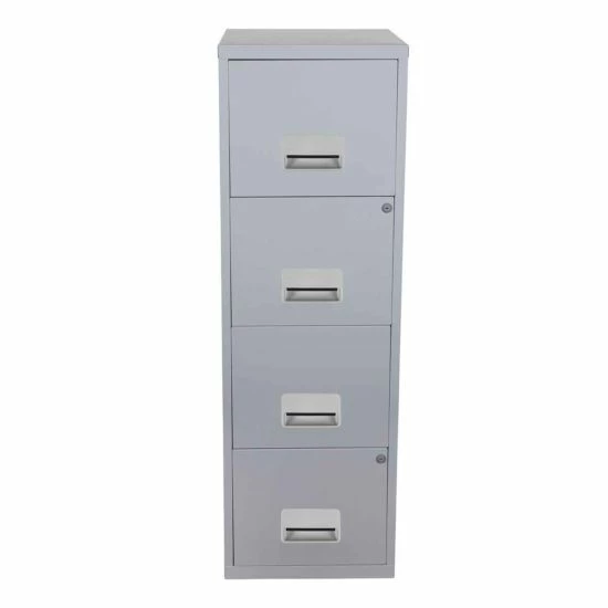 Pierre Henry A4 4 Drawer Maxi Filing Cabinet Grey 3 Pierre Henry A4 4 Drawer Maxi Filing Cabinet Grey
