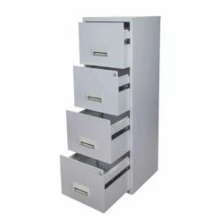 Pierre Henry A4 4 Drawer Maxi Filing Cabinet Grey 14 Pierre Henry A4 4 Drawer Maxi Filing Cabinet Grey -office furniture shop 1010090253 4