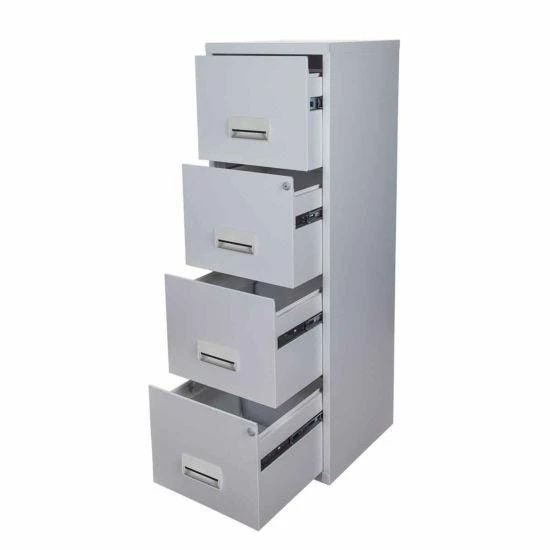 Pierre Henry A4 4 Drawer Maxi Filing Cabinet Grey 7 Pierre Henry A4 4 Drawer Maxi Filing Cabinet Grey - Image 5