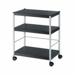 Fast Paper Multipurpose 3 Shelf Trolley Medium
