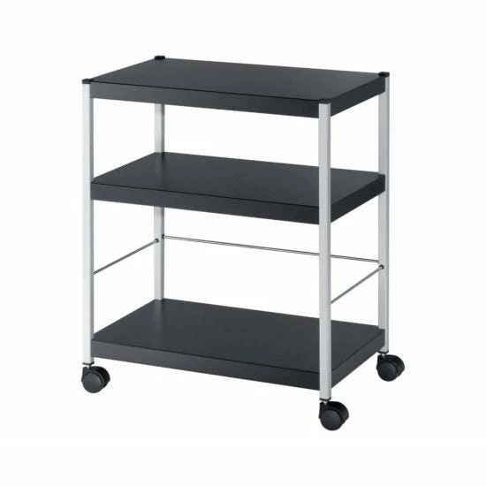 Fast Paper Multipurpose 3 Shelf Trolley Medium 3 Fast Paper Multipurpose 3 Shelf Trolley Medium