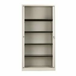 TC Office Bisley Essentials Steel Side Open Tambour -office furniture shop 1011500005 3