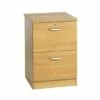 R White Filing Cabinet 2 Drawer B-2DF H728xW479xD540mm -office furniture shop 1020055265