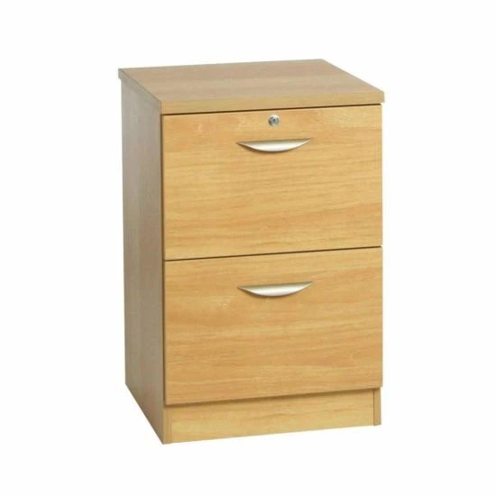 R White Filing Cabinet 2 Drawer B-2DF H728xW479xD540mm 3 R White Filing Cabinet 2 Drawer B-2DF H728xW479xD540mm