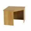 R White Corner Desk B-CDK H728xW940xD540mm