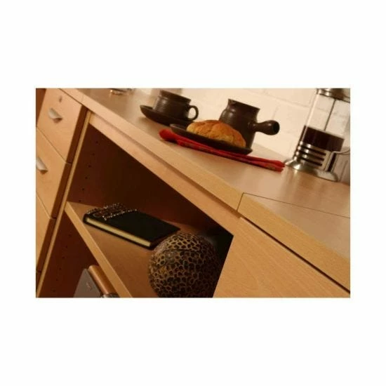 R White Mid Level Bookcase M-B48 H1032xW479xD370mm 6 R White Mid Level Bookcase M-B48 H1032xW479xD370mm - Image 4