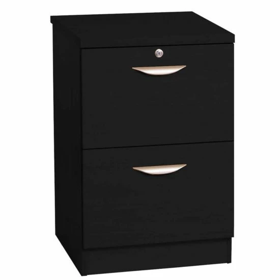 R White Filing Cabinet 2 Drawer B-2DF H728xW479xD540mm 10 R White Filing Cabinet 2 Drawer B-2DF H728xW479xD540mm - Image 8