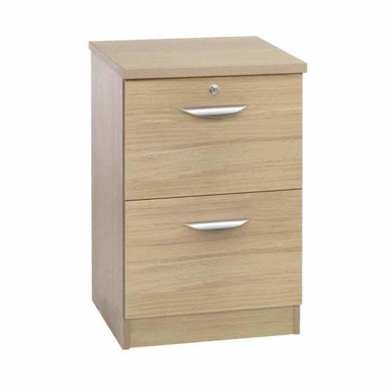 R White Filing Cabinet 2 Drawer B-2DF H728xW479xD540mm 12 R White Filing Cabinet 2 Drawer B-2DF H728xW479xD540mm - Image 10