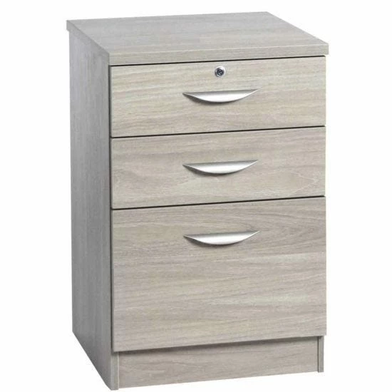 R White Combination Cabinet 3 Drawer B-3CU H728xW479xD540mm 8 R White Combination Cabinet 3 Drawer B-3CU H728xW479xD540mm - Image 6