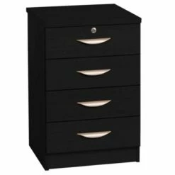 R White Pedestal Unit 4 Drawer B-4DU H728xW479xD540mm 21 R White Pedestal Unit 4 Drawer B-4DU H728xW479xD540mm -office furniture shop 1020800123