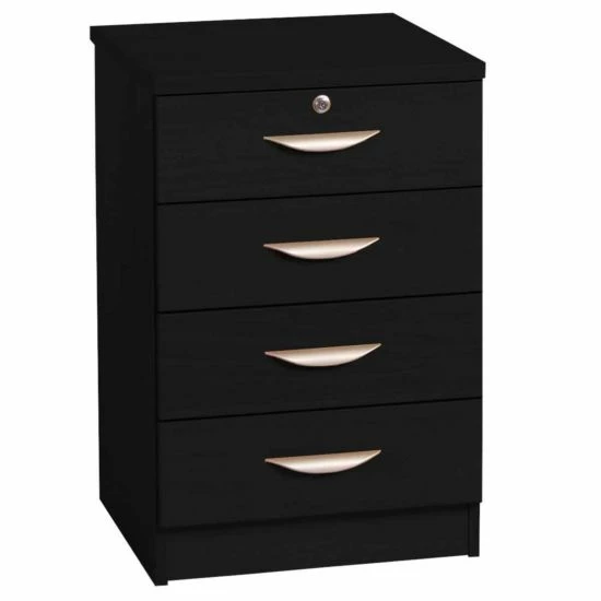 R White Pedestal Unit 4 Drawer B-4DU H728xW479xD540mm 12 R White Pedestal Unit 4 Drawer B-4DU H728xW479xD540mm - Image 10