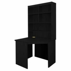 R White Corner Desk With Overshelving 14 R White Corner Desk With Overshelving -office furniture shop 1020800154